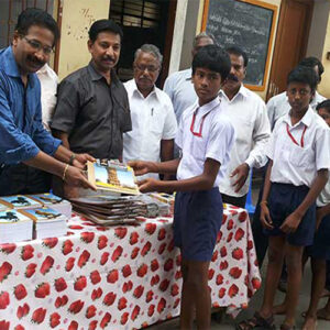 Stationery & Books distribution drive for Underprivileged Children